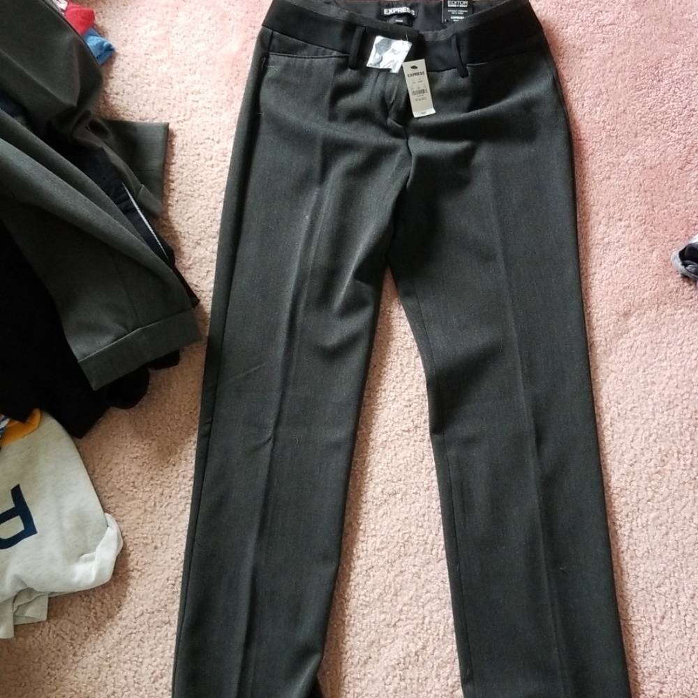 grey express dress pants
